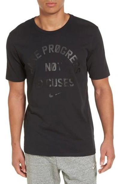 Nike Dry No Excuses Training T-shirt In Black |