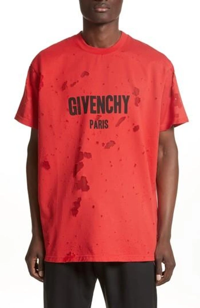 givenchy ripped tee