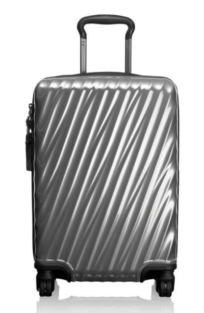 Shop Tumi 19 Degree 21-inch International Wheeled Carry-on - Metallic In Silver