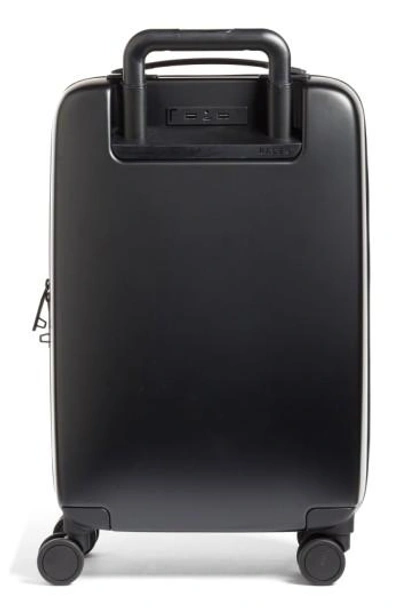 Shop Raden The A22 22-inch Charging Wheeled Carry-on - Black In Black Matte