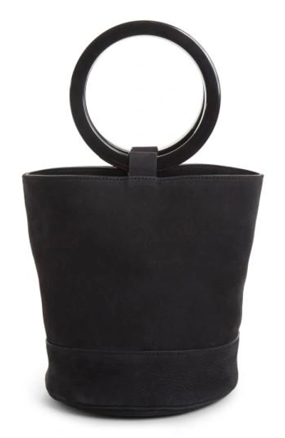 Shop Simon Miller Bonsai Nubuck Bucket Bag - Black