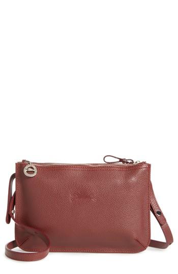 longchamp double zip crossbody