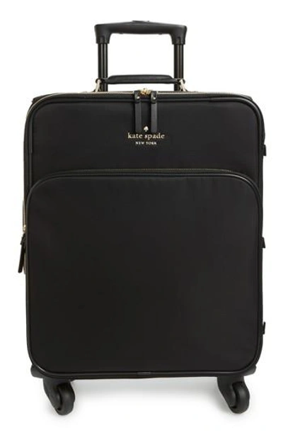 Watson Lane Nylon International 21-inch Rolling Carry-on - Black