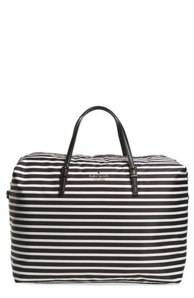 Kate spade watson lane lyla stripe nylon discount tote