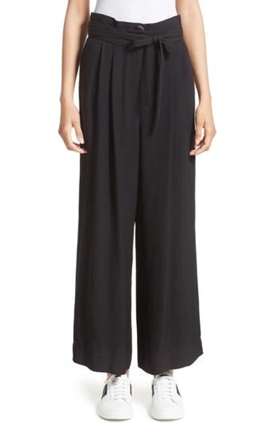 Shop Marc Jacobs Wide Leg Pants In Black