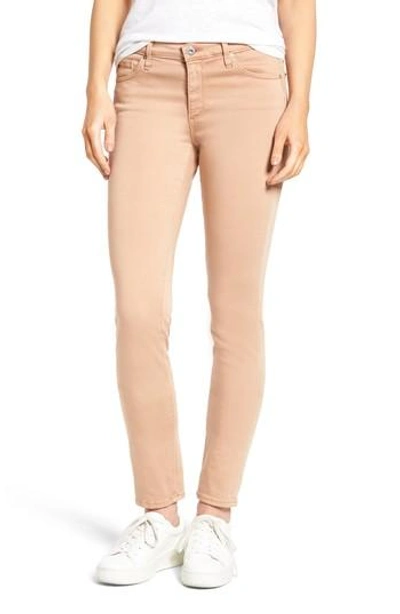 Shop Ag 'the Prima' Cigarette Leg Skinny Jeans In Sulfur Pale Terra Cotta