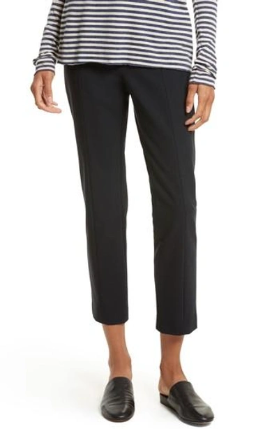 Shop Vince Stovepipe Trousers In Coastal Blue