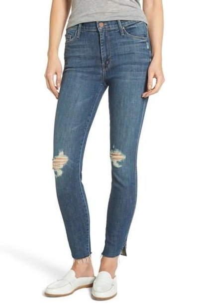 Shop Mother The Vamp Crop Skinny Jeans In Crazy Like A Fox