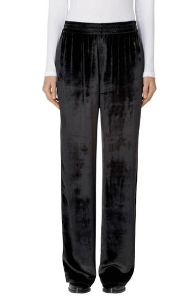 Shop J Brand Ardon Velvet Pants In Black