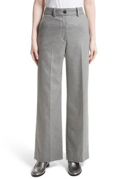 Shop Rag & Bone Crane Wool Blend Pants In Heather Grey