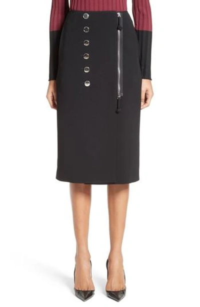 Shop Altuzarra Sorrel Pencil Skirt In Black