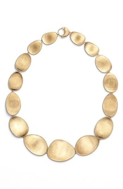 Shop Marco Bicego 'lunaria' Collar Necklace In 18k Yg