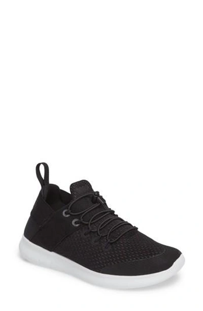 Shop Nike Free Rn Cmtr Running Shoe In Black/ Anthracite/ Off White