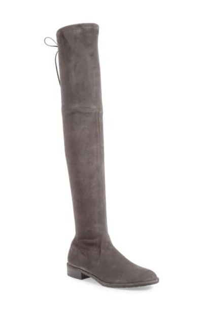 Shop Stuart Weitzman 'lowland' Over The Knee Boot In Londra Suede