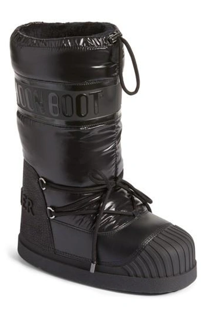 Shop Moncler Venus Moon Boot In Black