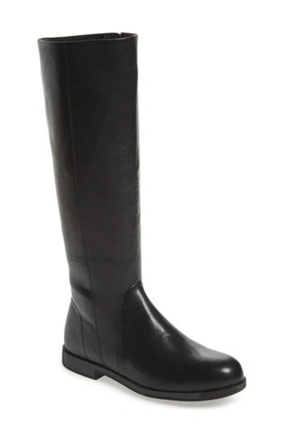 Shop Camper Bowie Knee High Boot In Black Leather