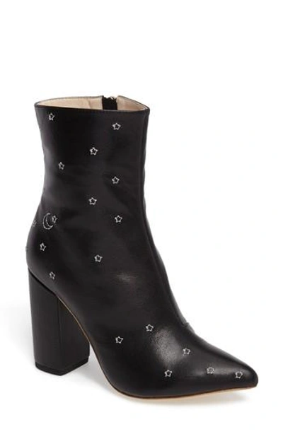 Shop Raye Miles Cosmos Bootie In Black Leather