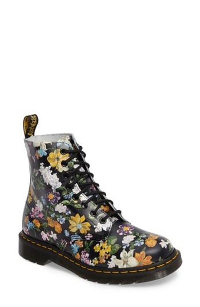 Shop Dr. Martens' Pascal Boot In Black Floral