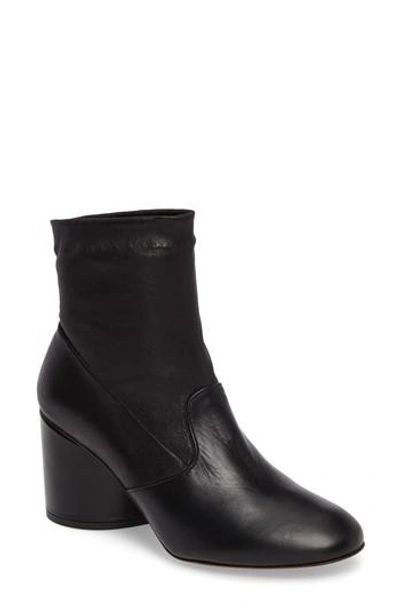 Shop Robert Clergerie Koss Pull-on Bootie In Black