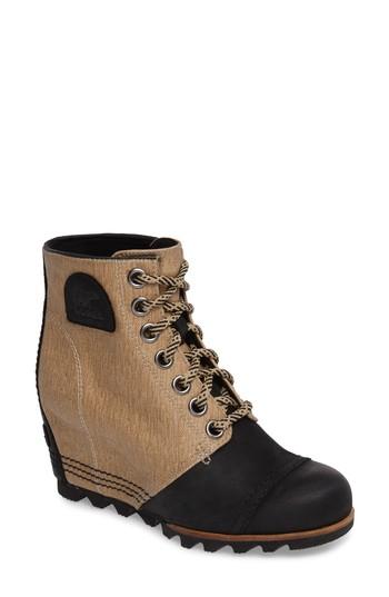 sorel pdx waterproof wedge bootie