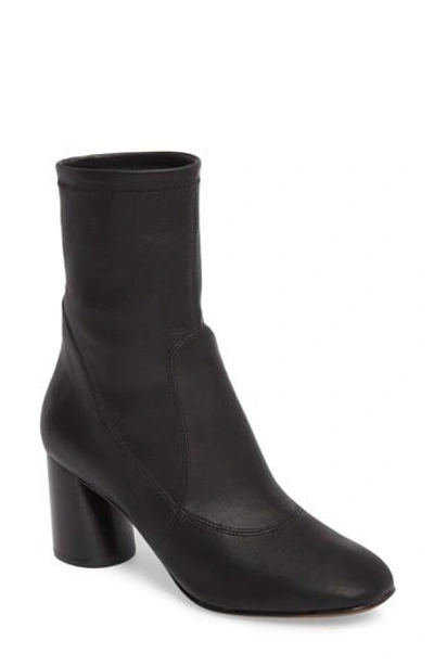 Shop Donald J Pliner Gisele Bootie In Black Nappa Leather