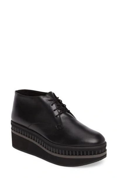Shop Robert Clergerie Limmy Flatform Loafer In Black