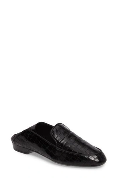 Shop Robert Clergerie Fanin Convertible Loafer In Black Crocco
