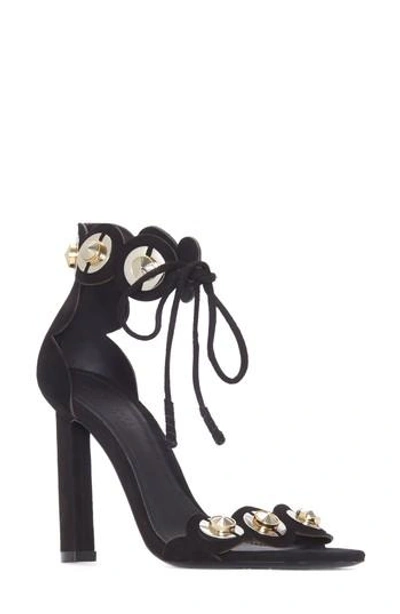 Shop Mercedes Castillo Lyris Sandal In Black