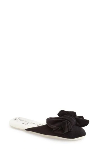 Shop Patricia Green 'betty' Slipper In Black Polyester