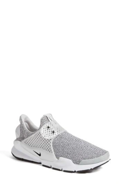 Nike Sock Dart Sneaker (women) In White/ Black/ Metro Grey | ModeSens