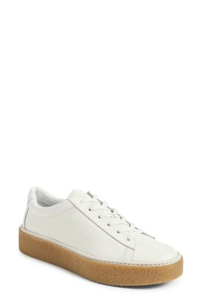 Shop Vince Neela Platform Sneaker In Off White Leather