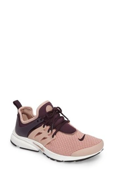 Shop Nike Air Presto Sneaker In Port Wine/ Pink/ White