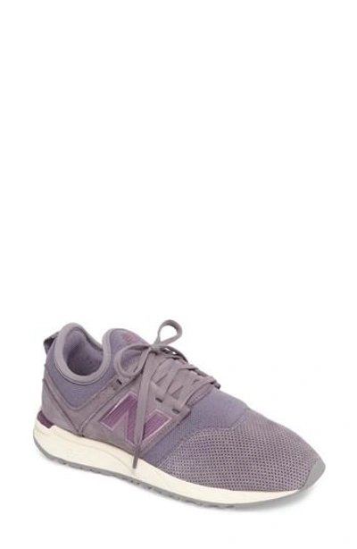 Shop New Balance Sport Style 247 Sneaker In Chocolate Cherry