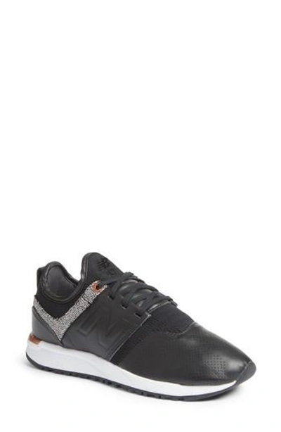 Shop New Balance Sport Style 247 Sneaker In Black/ Black/ Black