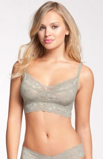 Shop Cosabella 'never Say Never Sweetie' Bralette In Vetiver