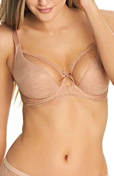 Shop Freya Fancies Underwire Plunge Bra In Caf Au Lait