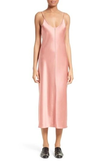 Shop Alexander Wang T Silk Slipdress In Fig