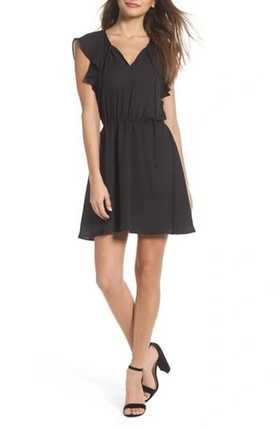 Shop Bb Dakota Adrienn Blouson Dress In Black