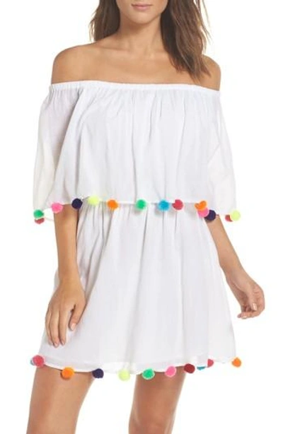 Shop Pitusa Cover-up Dress In White