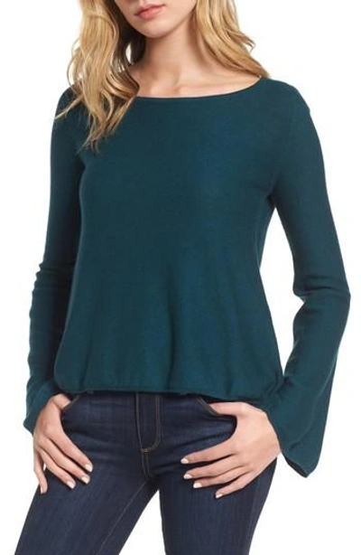 Shop Cupcakes And Cashmere Cupcakes & Cashmere Rex Sweater In Forest Green