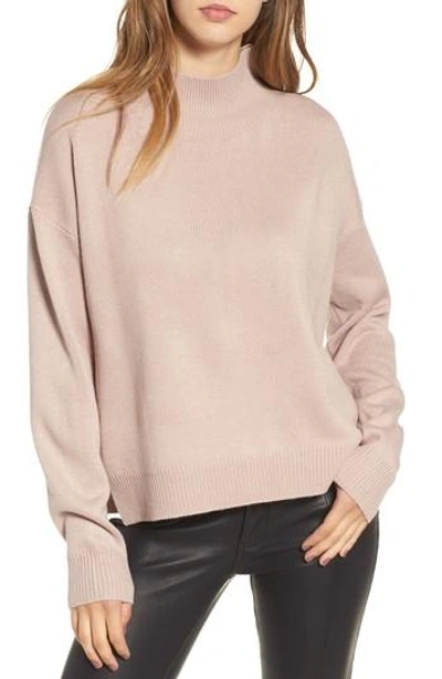 Shop Joa Oversize Sweater In Pink