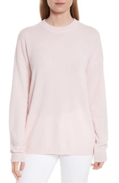 Shop Equipment Bryce Oversize Cashmere Sweater In Cosmetic Pink