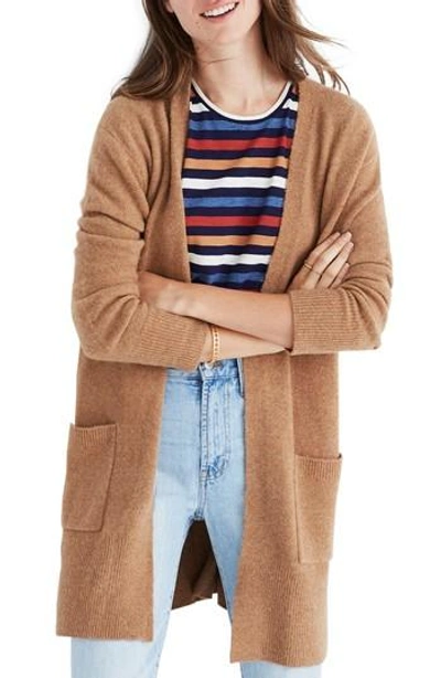 Madewell kent cardigan heather best sale timber