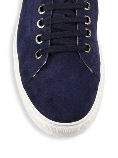 Shop Madison Supply Floral Low-top Sneakers In Navy