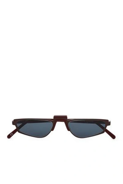 Shop Andy Wolf Opening Ceremony Ojala Sunglasses In Burgundy