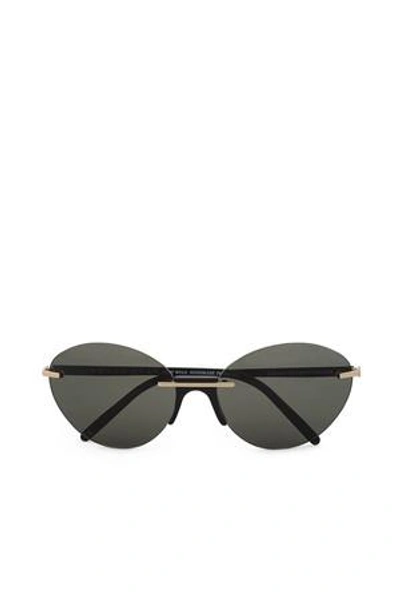 Shop Andy Wolf Opening Ceremony Zuri Sunglasses In Black