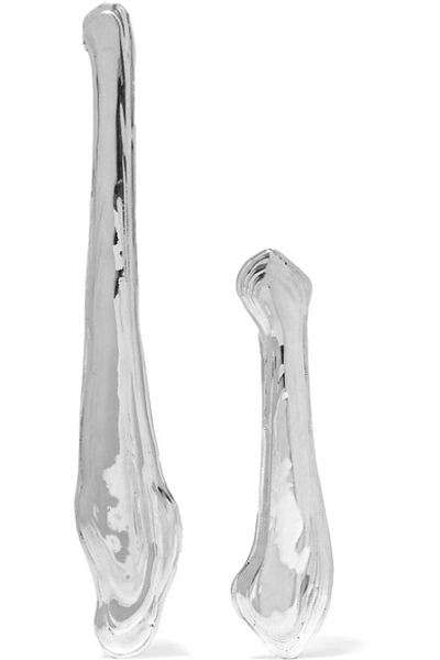 Shop Leigh Miller Ebb And Flow Silver Earrings