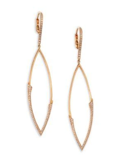 Shop Etho Maria Women's My Etho 18k Rose Gold & Diamond Earrings