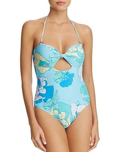 Shop 6 Shore Road By Pooja Laguna One Piece Swimsuit In Ashbury Poppy Turquoise