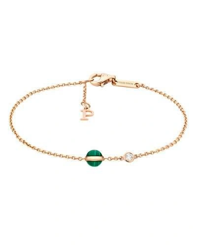Shop Piaget Possession Malachite & Diamond Station Bracelet
